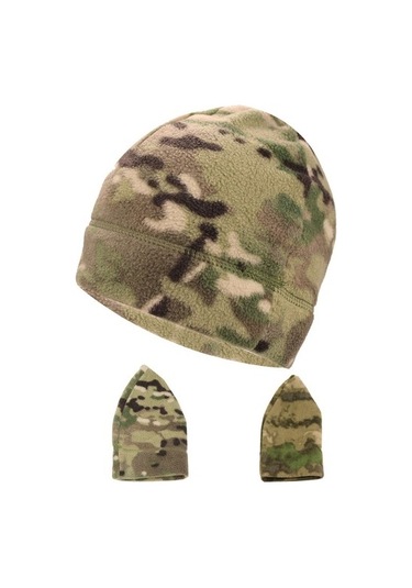 -dış Mekan Soğuğa Dayanıklı Yastıklı Maske, Fg Küçük Şapka K89fku Yeşil