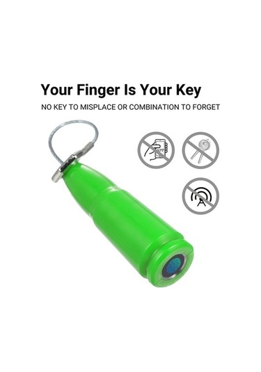 Createtech Xianwen Reedark Parmak İzi Kilidi - Şifresiz, Hızlı Açılış, Kolay Kullanım