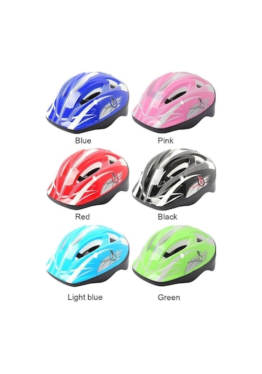 Trendooze Sporları Siyah Siyah Kaskları Kaskları Karikatür Drop Doğa Çocuk Bisiklet Binme Anti Ck Siyah