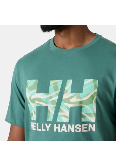 Helly Hansen Core Graphıc T -shırt 2.0 Hha.54599-494 Yeşil