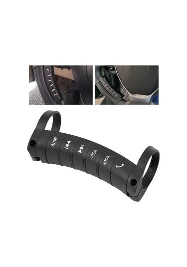 Reedark Araç Direksiyon Kontrol Düğmesi - Universal Android Dvd İçin Kablosuz Kumanda, 6 Özelleştirilebilir Tuş, Konuşma Alımı, Kolay Kurulum Pil Yok Diğer