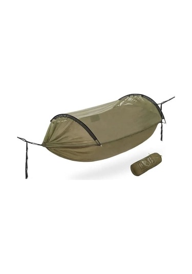 Naturehike Dc-c06 Flyingboat-02 3ın1 Cibinlikli Sivrisinek Önleyici Hamak Army Green Çok Renkli