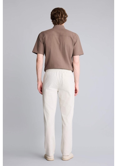 Defacto %100 Pamuk Slim Fit Pantolon D2671ax26smbg74 Bej-bg74