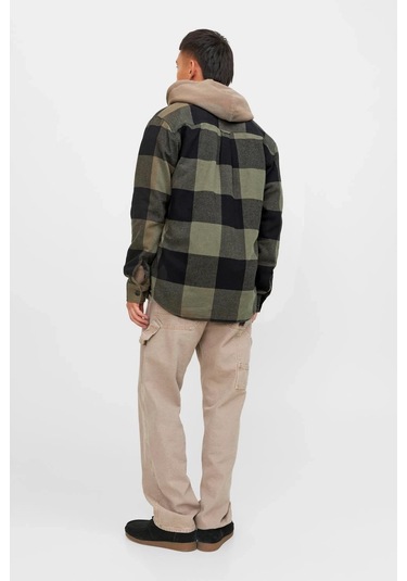 Erkek Jack & Jones Rahat Kalıplı Ceket - Yeşil Yeşil
