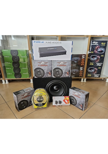 Paket Ses Sistemi Cadence 20 Cm Seti Akgöz Sound