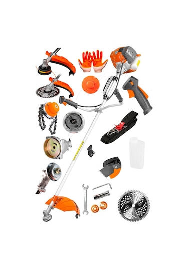 Stilmax Germany ST9920S5 Turbo Kömürsüz Yan Tip Tırpan Ot Biçme