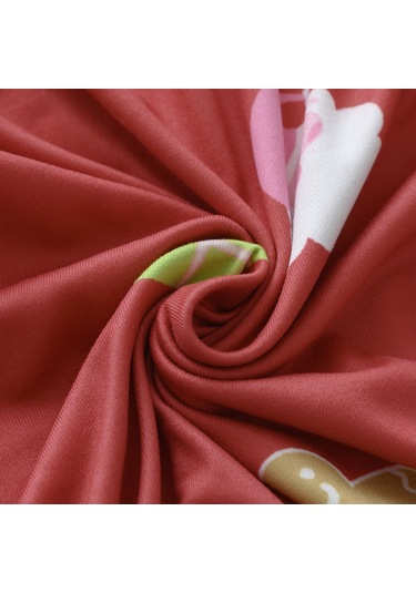 Folinda Poliester Masa Sandalye Kılıfı Tam Kapama Suyunda Yıkama Uygun Stil 3 Noel Dekorasyonu Diğer