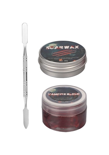 Cadılar Bayramı Özel Efekt Makyaj Seti - Gerçekçi Yara Ve Yara İzleri, Cilt Dostu, Parti Ve Kostümler İçin Çok Amaçlı Sfx Ürünü 1611