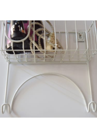 Beyaz Duvara Monte Ütü Ve Ütü Masası Askısı Ütü Düzenleyici Raf