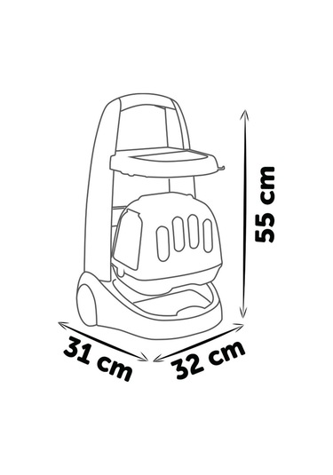 Smoby Veteriner İlk Yardım Araba Oyun Seti
