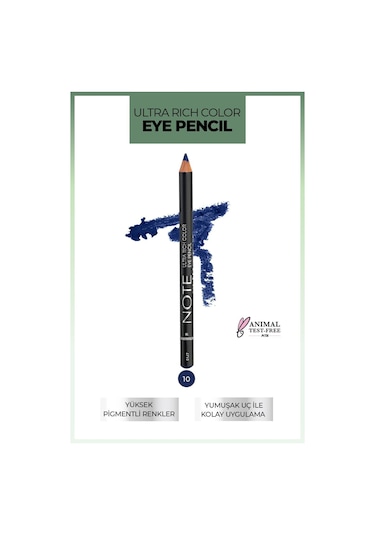 Note Cosmetique Ultra Rich Color Göz Kalemi 10 Ultra Marine - Lacivert