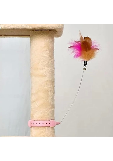 Boyuna Takılan Kedi Oyun Oltası