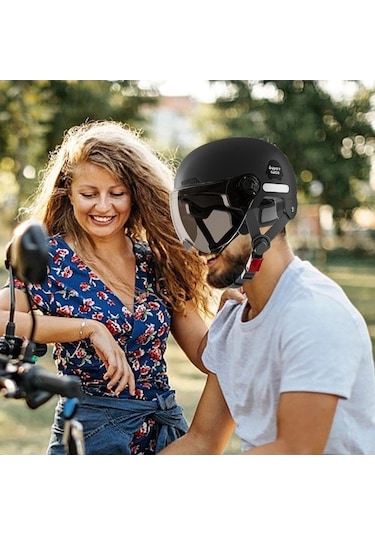 Pazly Jialan Jl Motosiklet Kaskı Siyah - Hafif, Konforlu Ve Güvenli Koruma