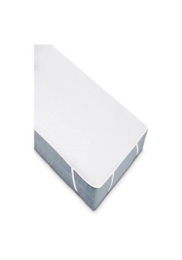 Mycey Bebe 70x140 Pamuk Alez Yatak Koruyucu Sıvı Geçirmez Beyaz