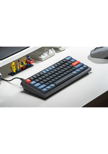 Keychron V4-B1 QMK Custom K Pro Red Switch RGB HotSwap Mekanik Klavye