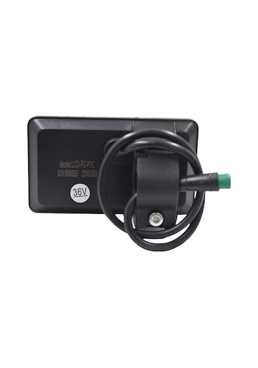 Suntek Elektrikli Bisiklet Lcd Metre P3c Ekran Ölçer 24v 36v Siyah
