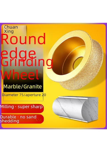 Yunboo Mermer, Kuvars Ve Seramik Çitlere Uygun Yarı Dairesel Testere, 10mm Taş İyileştirme, Hızlı Ve Dayanıklı El Fırçası Zımpara Diski