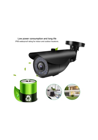 Geeroyoo Dış Mekan Metal Ip66 Su Geçirmez Kamera - Ahd/tvı/cvı/cvbs Dörtlü Sisteme Destek, 3.6mm Lens, 20m Ir Gece Görüşü, 720p Pal