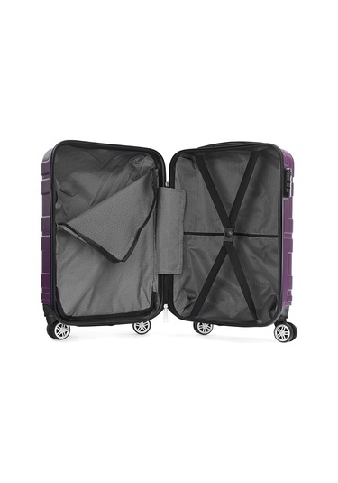 Wexta Wx-1002 Mürdüm Orta Boy Valiz Mürdüm