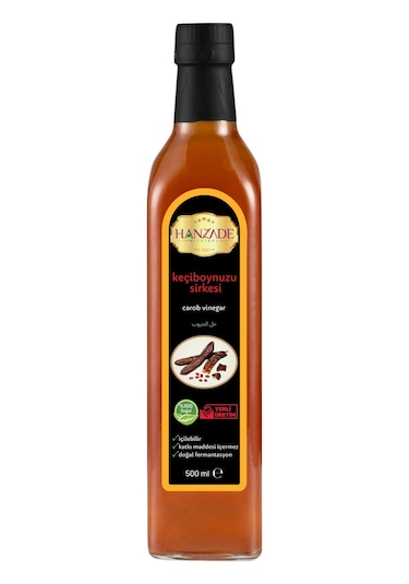 Hanzade Bitkisel Keçiboynuzu Sirkesi 500 ML