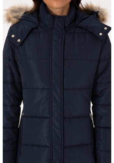 U.s. Polo Assn. Kadın Lacivert Kaban 50308001-vr033 Lacivert
