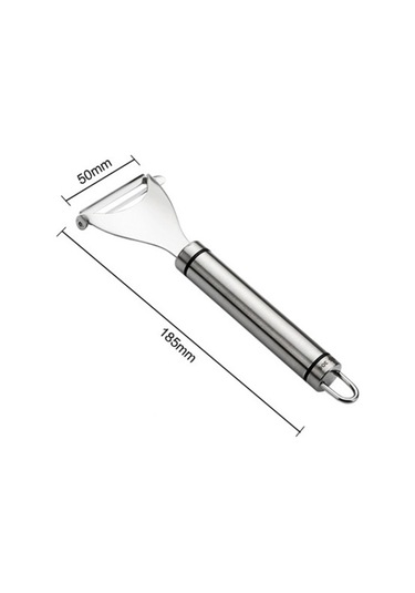 Paslanmaz Çelik Soyucu Meyve Bıçağı Planer Çok Fonksiyonlu Mutfak Sıyırıcı Patates Soyma Bıçağı Üçgen Planlayıcı , Boyut:üçgen Planlayıcı Diğer