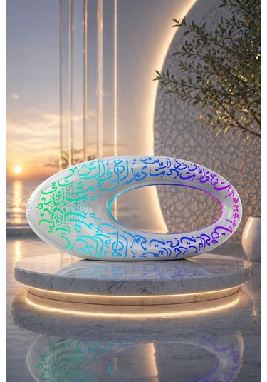 Glr 2071 Max Renkli Bluetooth Hoparlör - Işıklı Taşınabilir Radyolu Speaker
