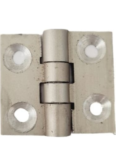 Alüminyum 2.5 Cm Sabit Mentese 25 X 40 X 1.8 Mm / 10 Adet