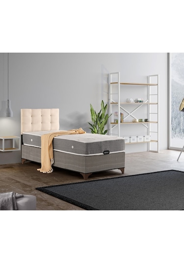 Azrayatakmobilya Baza+Başlik+Yatak(Tam Ortopedik)