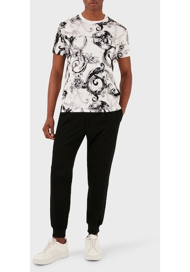 Versace Jeans Couture Erkek T Shirt 76gah6s0 Js287 003 Beyaz Versace Jeans Couture Erkek T Shirt 76gah6s0 Js287 003 Beyaz