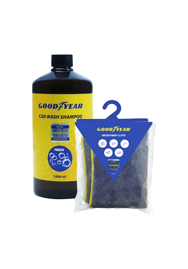 Goodyear Goodyear Oto Şampuan Ve Mikrofiber Bez Seti
