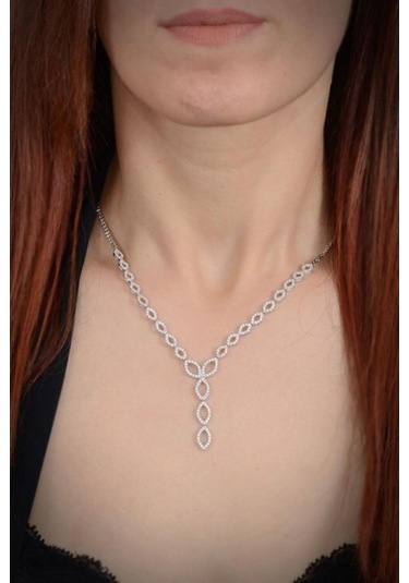 Mekik 925 Ayar Gümüş Su Yolu Set Işıklı Kutuda Düğün Nişan Söz Gelin Seti Takımı