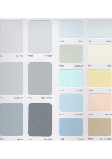 Dyo Beşyıldız Plastik İç Cephe Boyası 10 Kg Buz Gümüşü