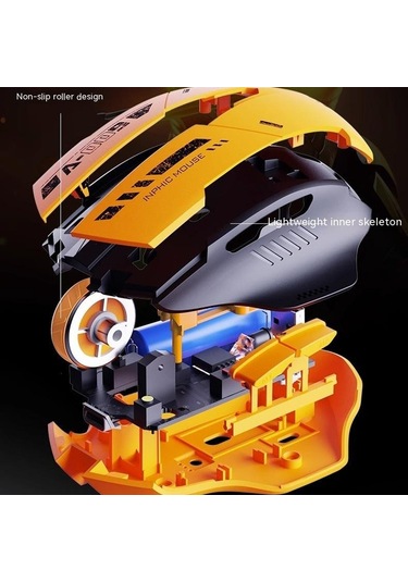 Inphic A9 2.4G Kablosuz Bluetooth 5.0 Optik Mouse