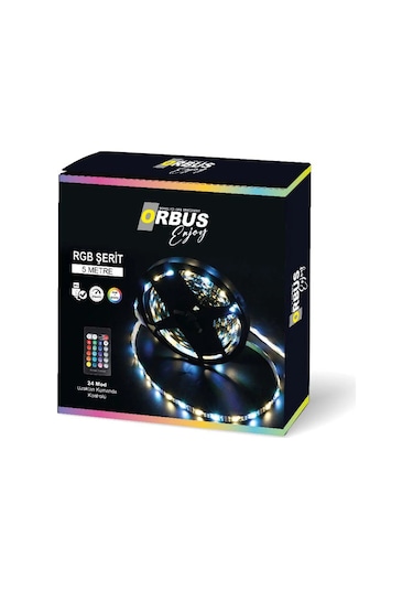 Orbus Rgb+beyaz Şerit Led 5 Metre