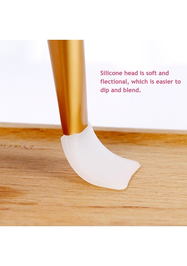 Moveevo Silikon Makyaj Fırçası Yüz Maskesi Fondöten Fırçası