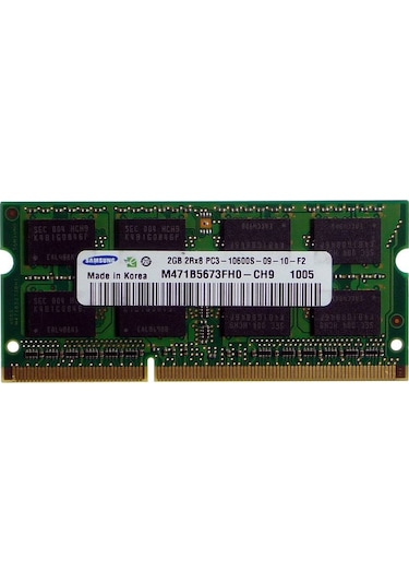 Samsung M471B5673FH0-CH9 2GB DDR3 10600u 1333 MHz PC3 Notebook Ram