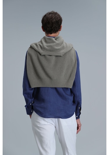 Lufian Erkek Pitaya Basic Gömlek Comfort Fit - Saks Mavi Mavi