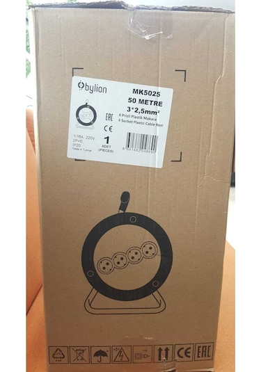 MK1000 TERMİKLİ PLASTİK BOŞ MAKARA 50 M KAPASİTELİ