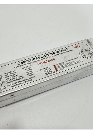 Ph-425-40 Uv Lamba Elektronik Balast