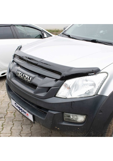 Cappafe Isuzu D-Max Ön Kaput Koruyucu Rüzgarlık 4Mm Abs 2012-1