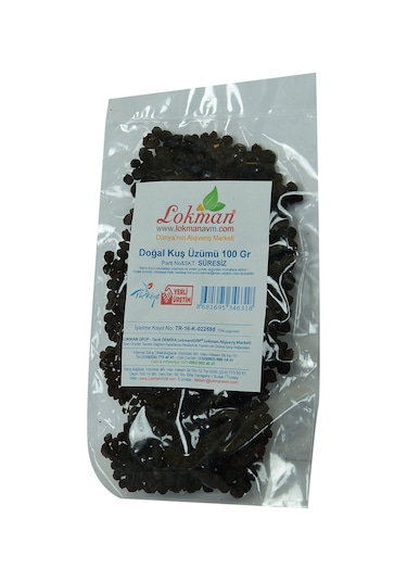 Lokman Avm Kuş Üzümü Doğal 100 G