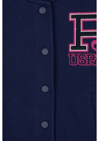 U.s. Polo Assn. Kız Çocuk Lacivert Sweatshirt 50298491-vr033 Lacivert