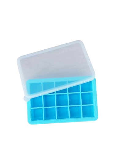 Hangfox 15 Bölmeli Kapaklı Silikon Buz Kalıbı - Kolay Çıkarılabilir, Bpa İçermez, Mutfak Ve Bar İçin Çok Renkli