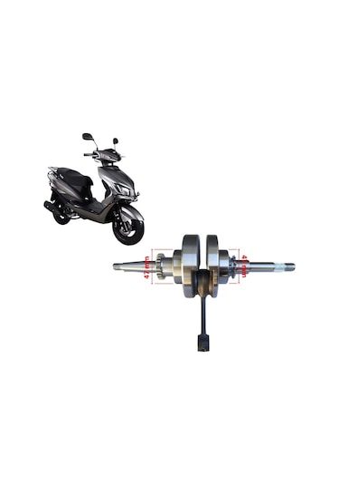 Rks Blazer Xr 50 -akalite- Krank 22t Rulman 47-47 Mm