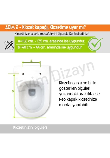 Aqua Bagno Zero Yavaş Kapanan Klozet Kapağı - Duroplast