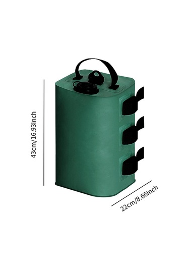 Dolıty Gölgelik Su Ağırlık Çantası Katlanır Bacak Yeşil-20-l 20 L Çok Renkli