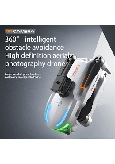 A17 Drone, Katlanabilir, Akıllı 4k Kameralı,360 Derece Roll, Havada Sabitlemeli Yüksek Hızlı Drone -1446