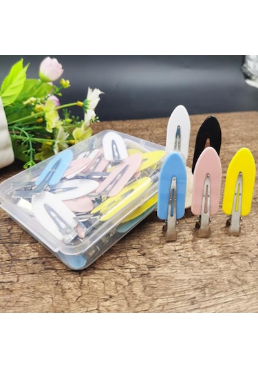 Suntek Kadın Bükülmez Saç Klipleri Pin Curl Klipler Makyaj Çok Renkli