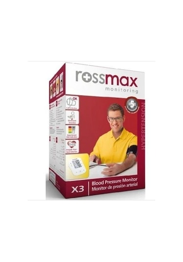Rossmax X3 Tam Otomatik Üst Koldan Ölçer Tansiyon Aleti